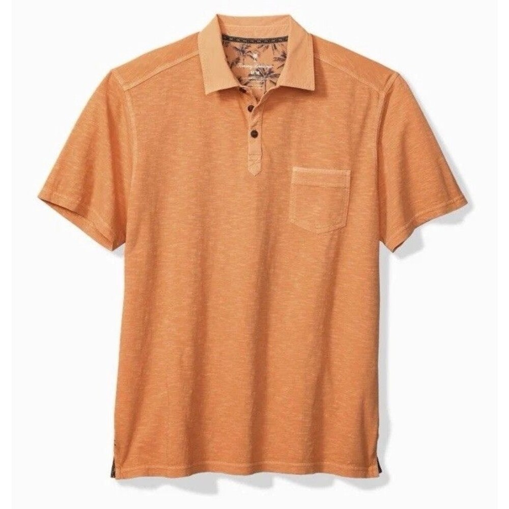 Tommy Bahama Organic Cotton Condesa Canyon Polo Shirt Size: XL